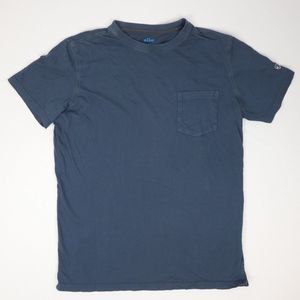 Kuhl Wildfibre Short Sleeve Pocket T-Shirt Steel Blue Organic Mens Medium M